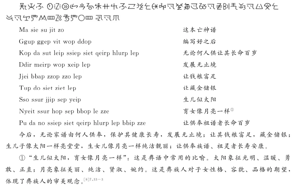 6石屏彝族文献家谱译注翻译体例.webp